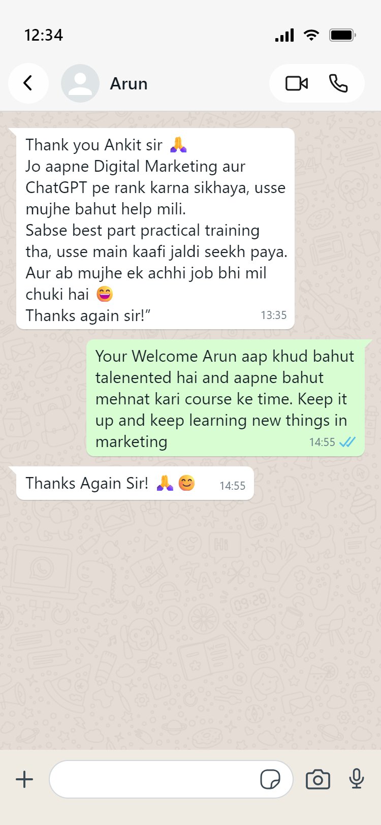 WhatsApp Review 1