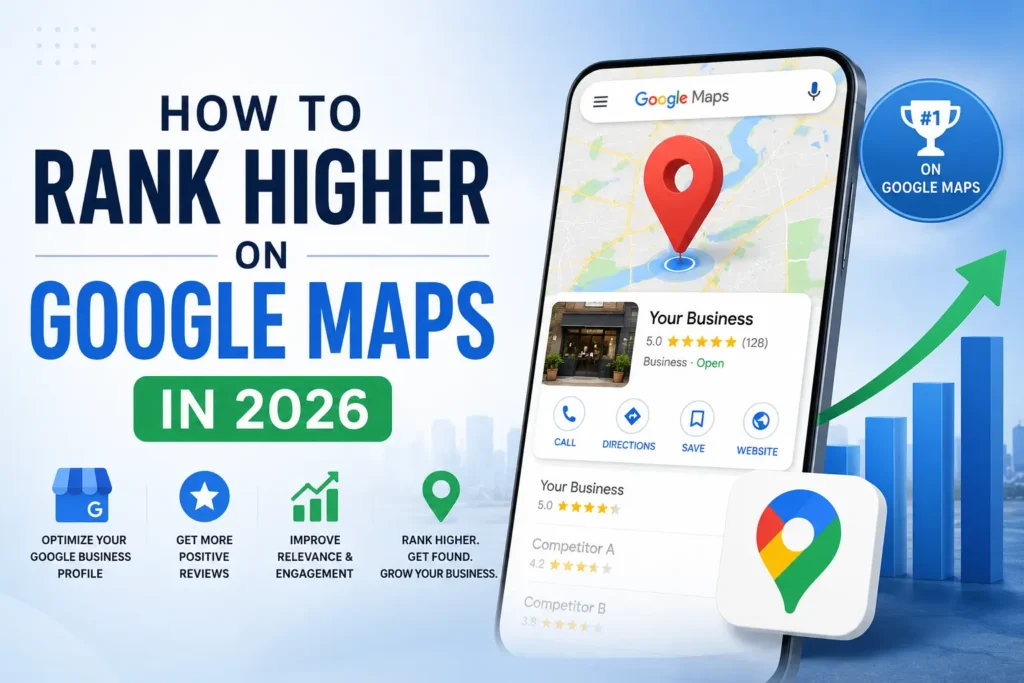 how to rank higher on google maps