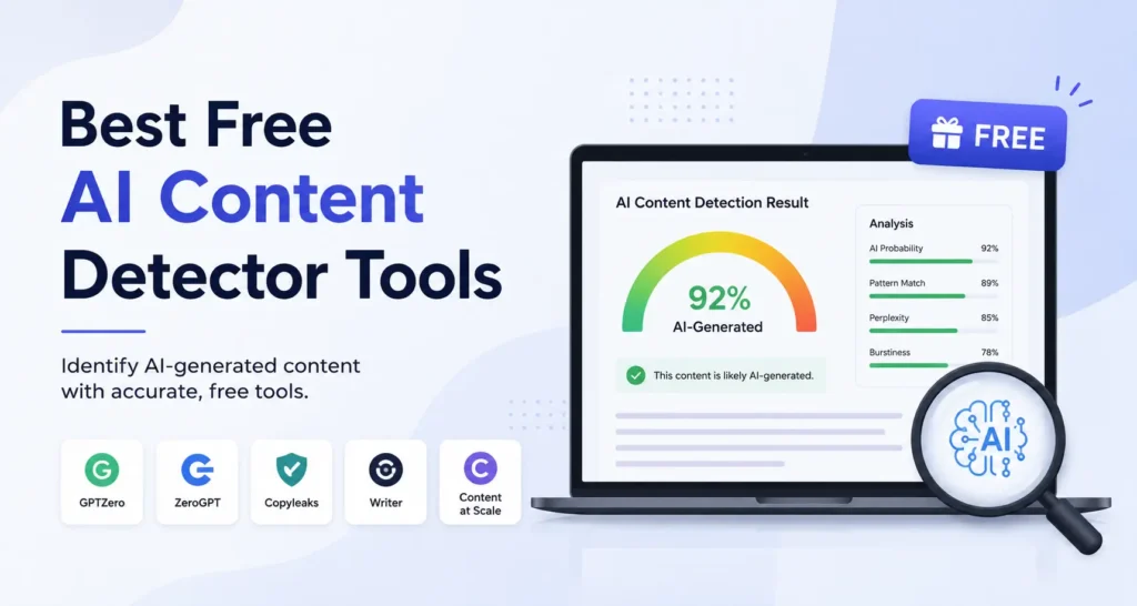 best free ai content detector tools