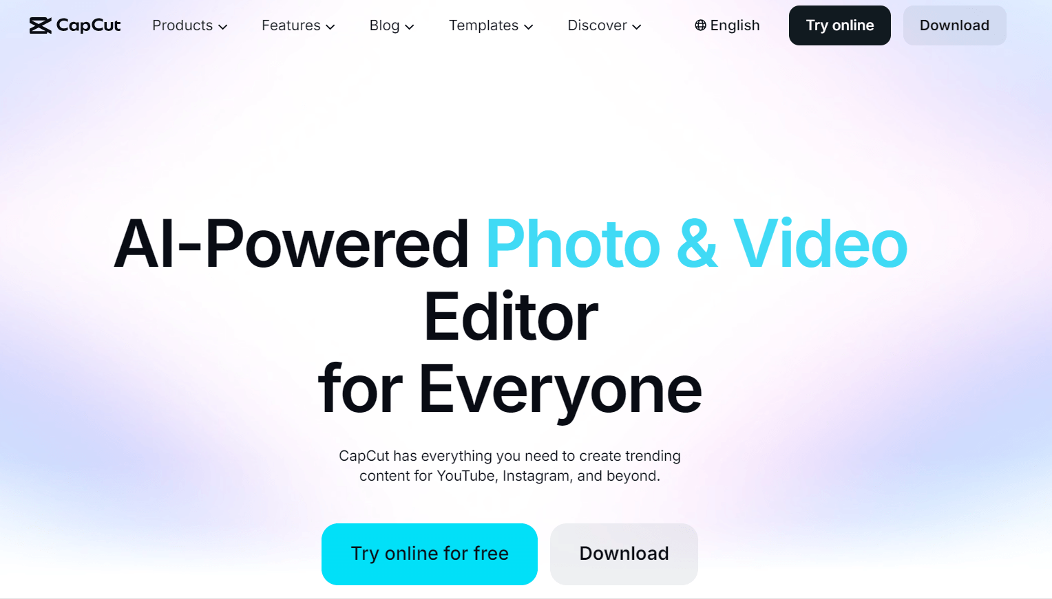 capcut reel ai editor