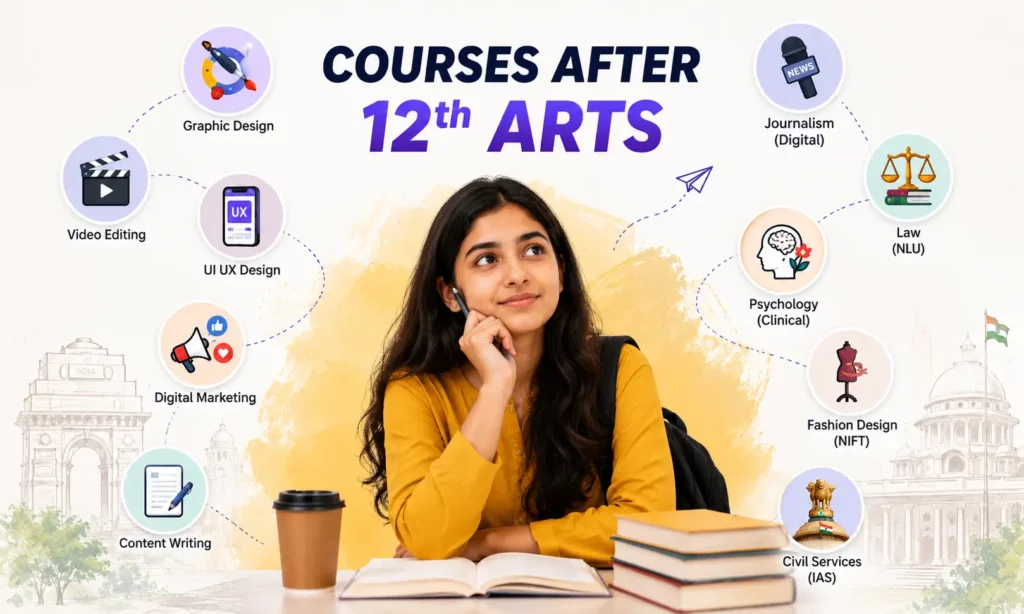 courses after 12th Arts in india