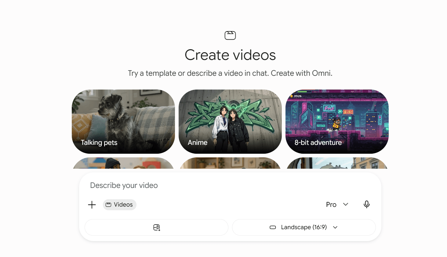 google veo omni for ai reel creater