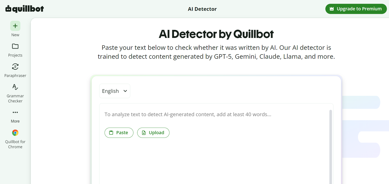 quillbot ai content dectector
