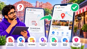 Business Not Showing on Google Maps